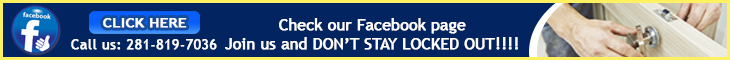 Join us on Facebook - Locksmith Baytown